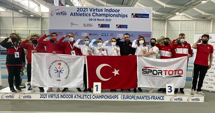 Fransa’da 13 madalya ile Avrupa şampiyonu olduk!