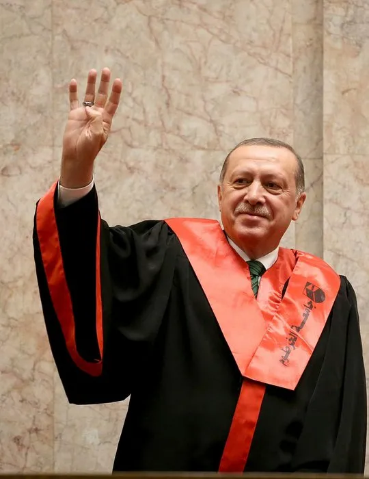 Erdoğan’ın katıldığı törenden kareler