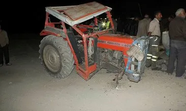 Tokat’ta traktör kazası: 1 ölü, 1 yaralı