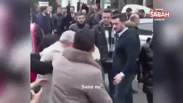 CHP'li Hasan Akkuş yaşlı kadına saldırdı, küfretti! Tepkiler art arda geldi | Video