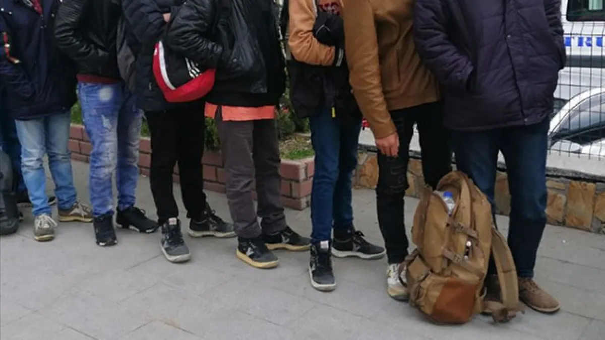 Van’da 8 düzensiz göçmen yakalandı