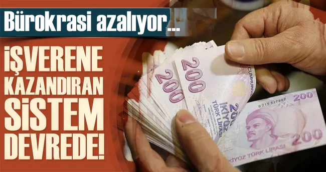 İşverene kazandıracak sistem devrede!
