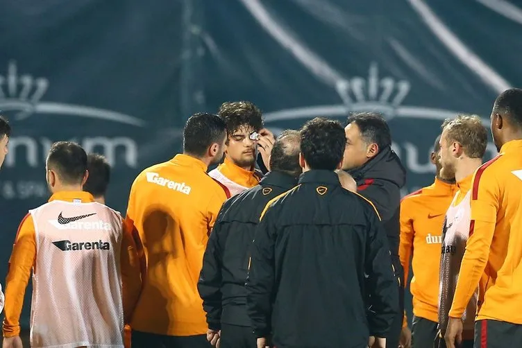 Galatasaray idmanında gerginlik