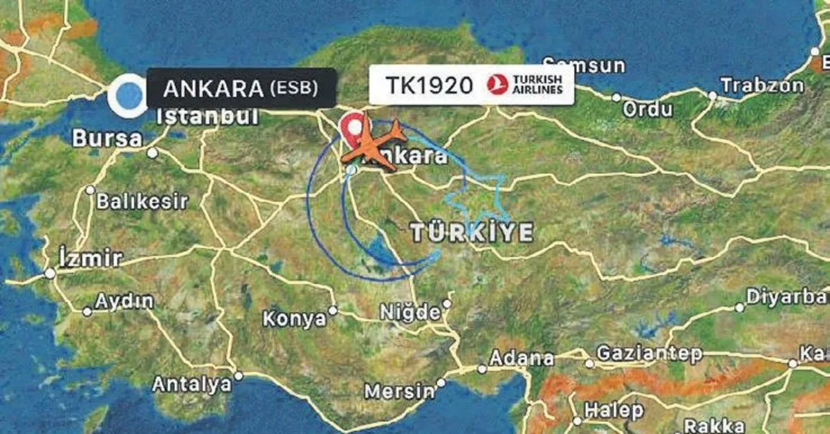 Gokyuzunde Ay Yildiz Rota Son Dakika Haberler