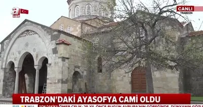 İşte Trabzon’daki Ayasofya Camisi’nin hikayesi | Video
