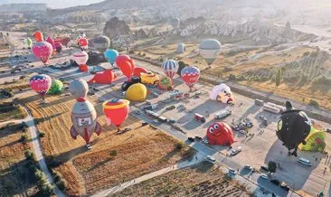 18 ülkeden balon şov