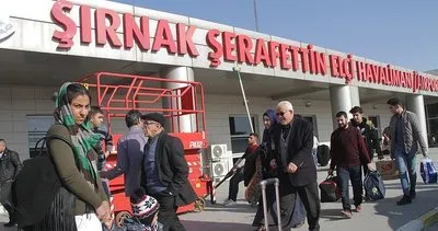 Şırnak Şerafettin Elçi Havalimanı 7 ayda 256 bin 224 yolcuya hizmet verdi #sirnak