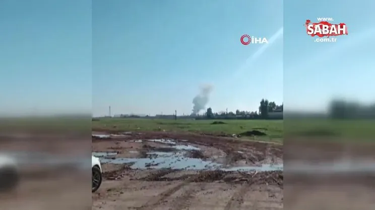 Kamışlı’da hareketli dakikalar: Peş peşe patlamalar | Video