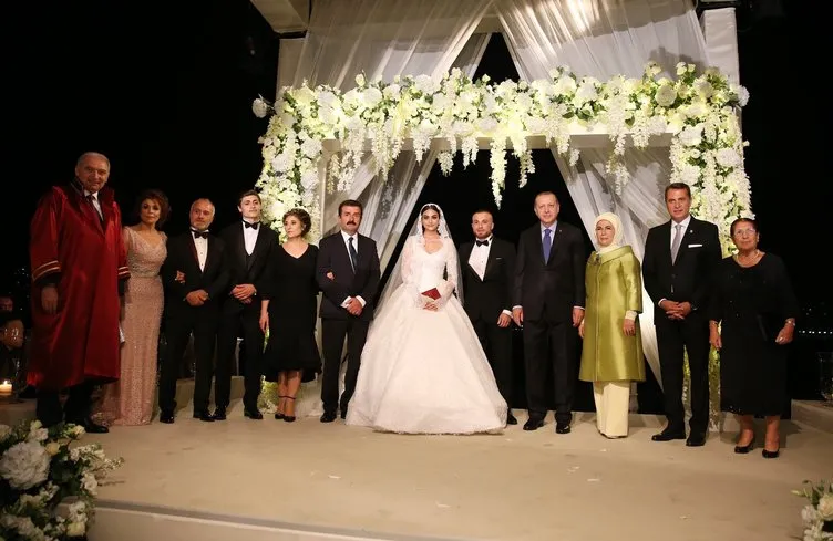 Gökhan Töre, Cumhurbaşkanı Erdoğan'ın şahitliğinde evlendi