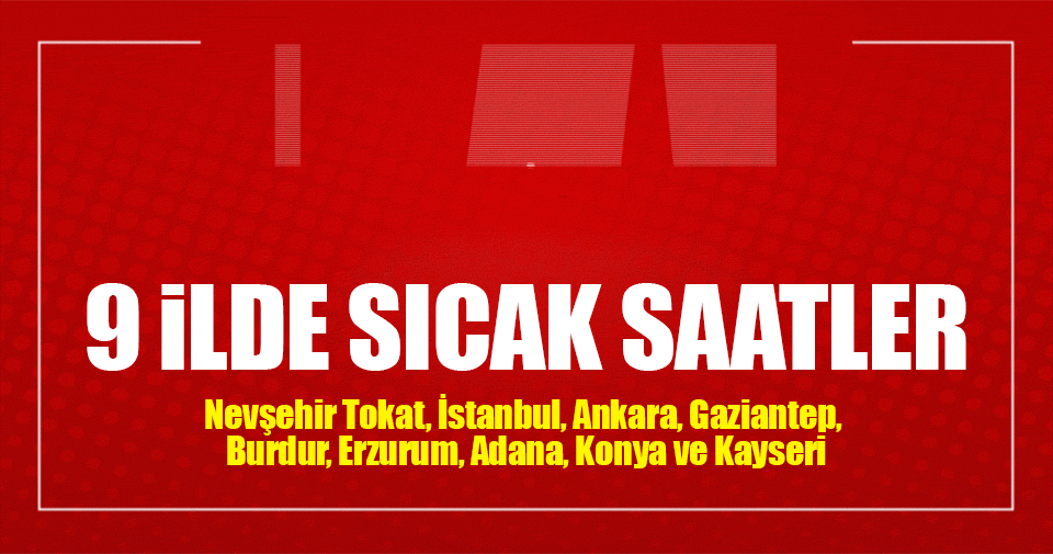 Nevşehir merkezli 9 ilde FETÖ operasyonu