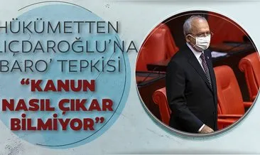 Adalet Bakanı Abdulhamit Gül’den Kılıçdaroğlu’na baro tepkisi