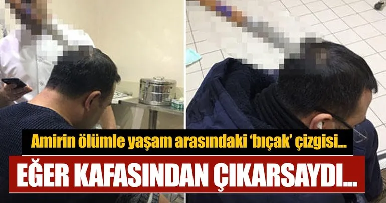Galatasaray Lisesi’nde dehşet! Emrinde çalışan personel tarafından kafasından bıçaklandı