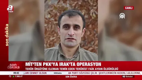 Son Dakika: MİT'ten PKK'ya Irak'ta operasyon... 160 km derinlikte etkisiz hale getirildi | Video