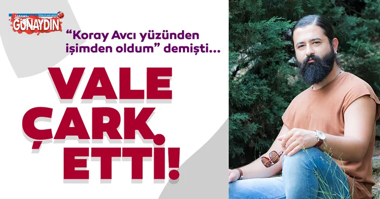 Koray Avcı’dan şikayetçi olan vale çark etti!