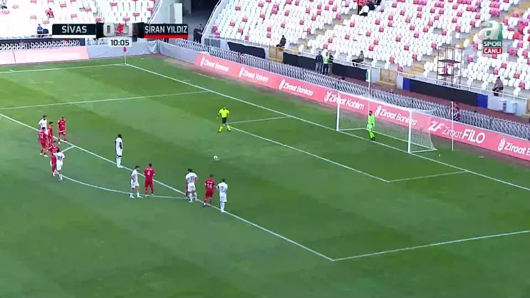 GOL | Sivasspor 1-1 Şiran Yıldızspor