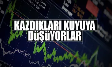 Kazdıkları kuyuya düşüyorlar