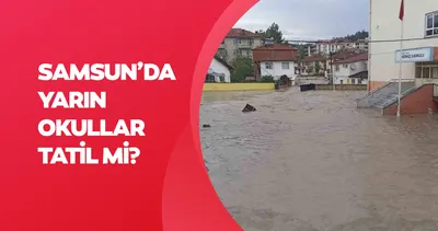 Samsun’da yarın okullar tatil mi? Gözler Valilik’te! 14 Mayıs Perşembe Samsun’da okul var mı, yok mu?