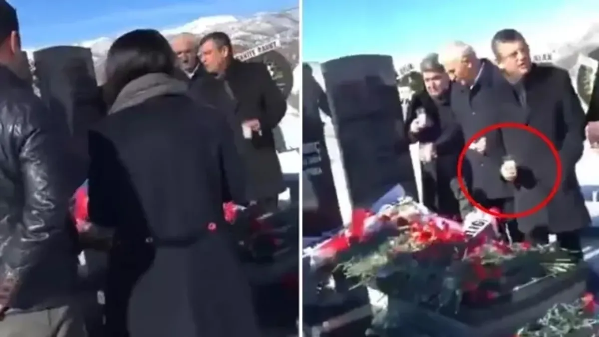 Mezar başında içkiye skandal savunma