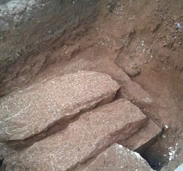 İnşaat temelinden çıkanlar şaşırttı!
