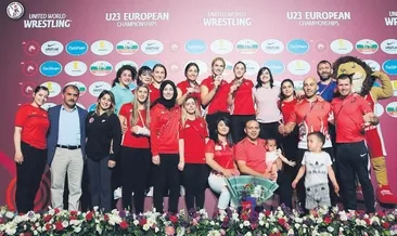 Genç güreşçiler zorlu sınavda