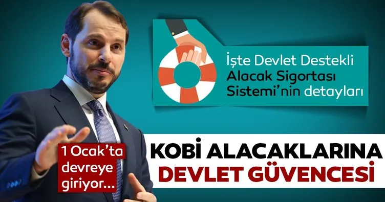 KOBİ alacaklarına devlet güvencesi