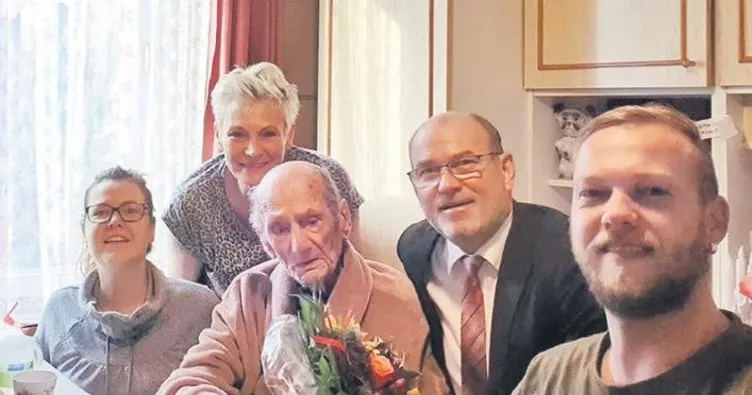 Almanya’nın en yaşlısı 114. yaşını kutladı