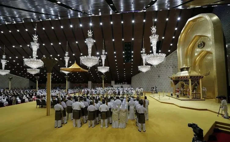 Brunei’de göz kamaştırıcı düğün