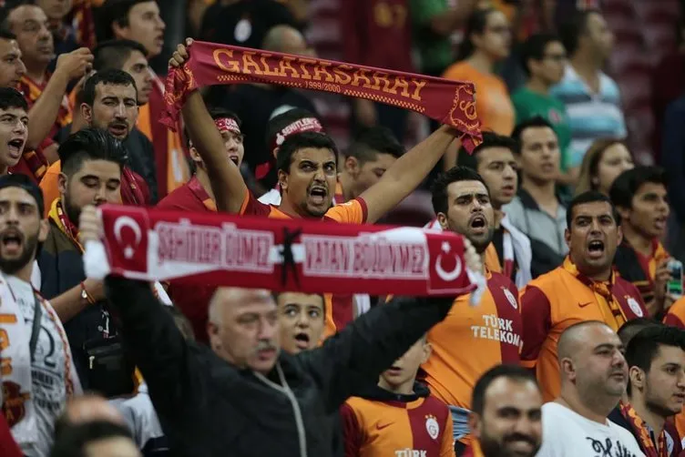 Galatasaray-Mersin İdmanyurdu maçından kareler