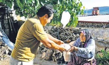 Gönülleri ısıtan iyilik sofrası