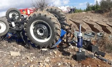 Tarlasını ilaçlamaya giderken traktörün altında kalan çiftçi hayatını kaybetti #kirsehir