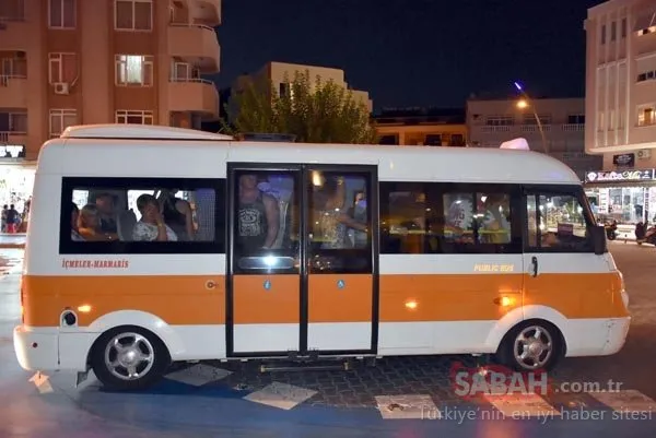 16 yolcu kapasiteli bir minibüsten 29 yolcu çıktı!