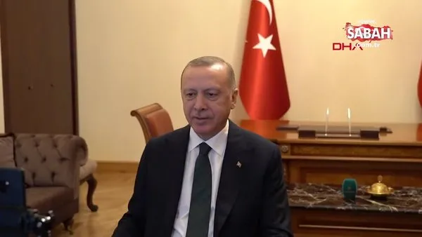 Cumhurbaşkanı Erdoğan, Ümmü Gülsüm Genç'le canlı yayında görüştü