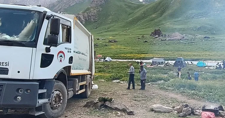 Cennet Cehennem Vadisi çöpten temizlendi