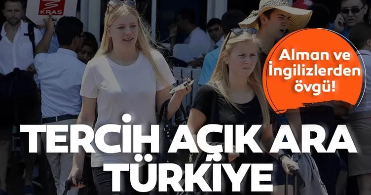 Rus turistin tercihi açık ara Türkiye oldu