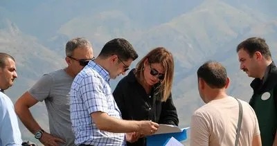 Erzincan toplu sera bölgesinde ilk çalışmalar başladı #erzincan