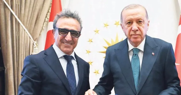 Başkan Erdoğan, Chobanı’yi kabul etti