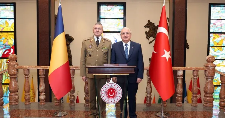Milli Savunma Bakanı Güler, Romanya Genelkurmay Başkanı Vlad’ı kabul etti