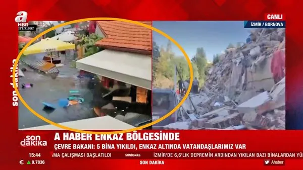 Izmir De Deprem Sonrasi Tsunami Dehset Anlari Kamerada Video Videosunu Izle Son Dakika Haberleri