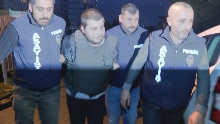 Pendik'teki mezarlıkta yakalanan katilden geriye kalan izler