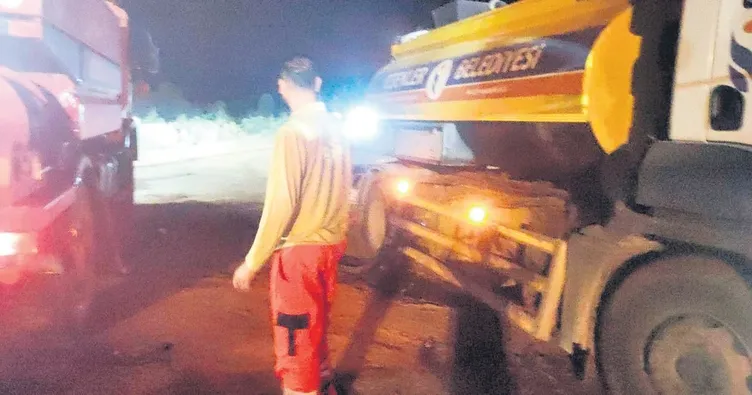 Çakmaklı kundak son anda önlendi