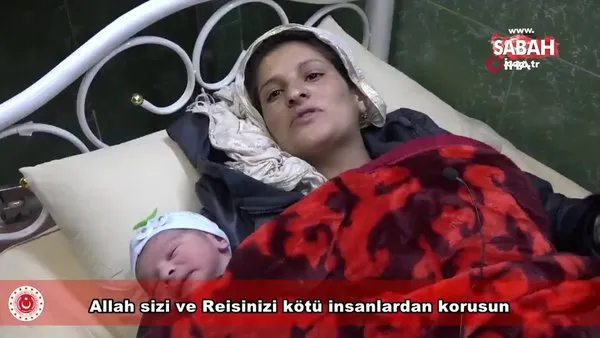Türk Ordusu’ndan Rasulayn’da doğan Barış bebeğe şefkat eli
