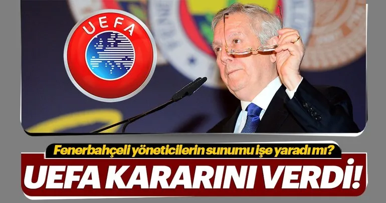 Fenerbahçe’ye UEFA’dan müjdeli haber!
