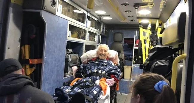 ABD'de yaşayan İlhan Başgöz, ambulans uçakla Türkiye'ye gönderildi