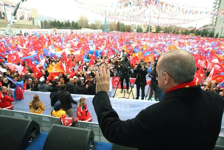 Başkan Erdoğan Malatya'daydı! Miting alanı doldu taştı