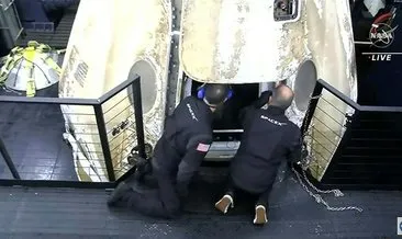 SpaceX’in 4 astronotu taşıyan kapsülü Dünya’ya döndü