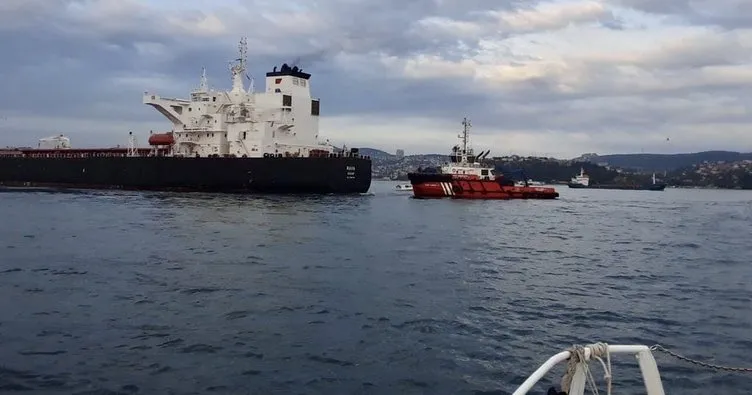 Son dakika: Ham petrol taşıyan tanker kıyıya sürüklendi! İstanbul Boğazı yeniden trafiğe açıldı