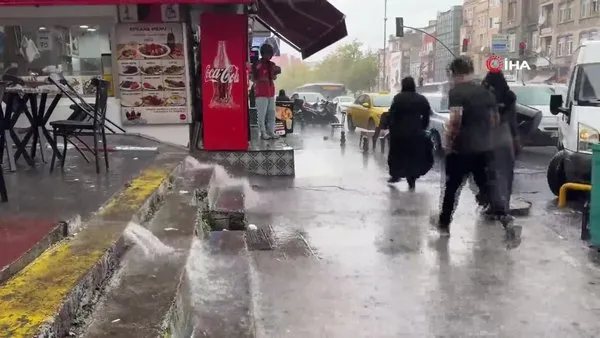 İstanbul’da sağanak yağış