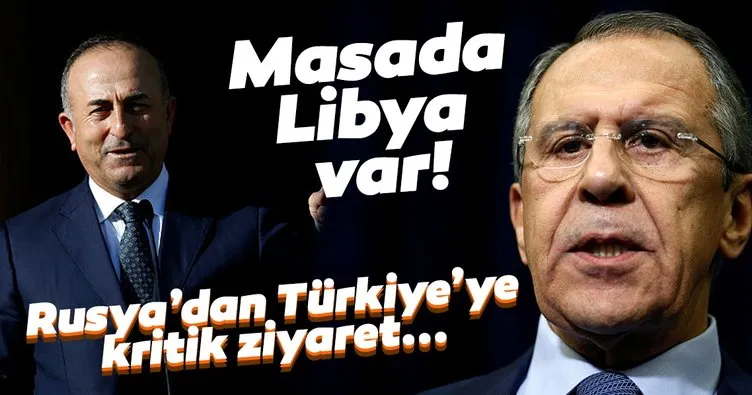 Son dakika: Rusya’dan Türkiye’ye kritik ziyaret! Masada Libya ve Suriye var...