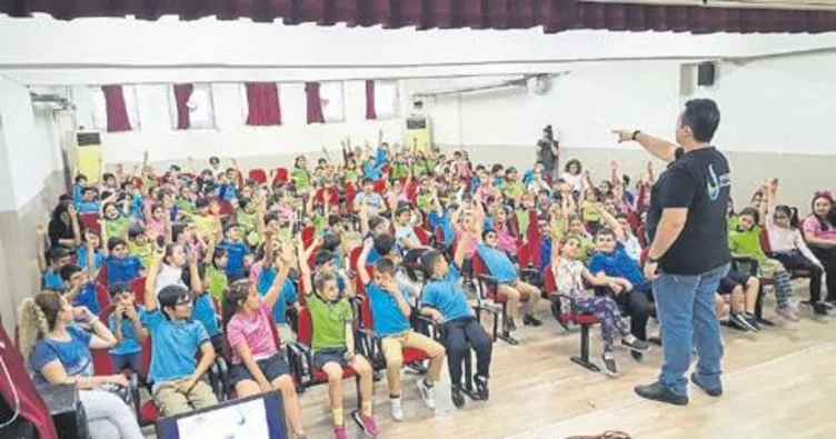 3 bin öğrenciye su eğitimi verildi