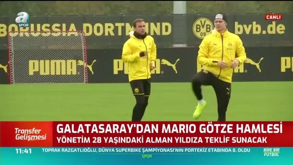 Galatasaray'dan Mario Götze hamlesi